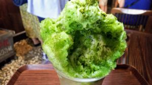 【富士宮市 スイーツ】『天竺屋』製氷屋の生フレッシュシロップの純氷かき氷